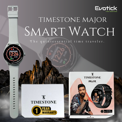 Timestone Major Smartwatch (Pink, Gray & Black Colours Available)